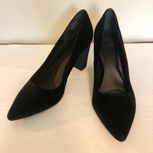 Black Velvet heels 8.5